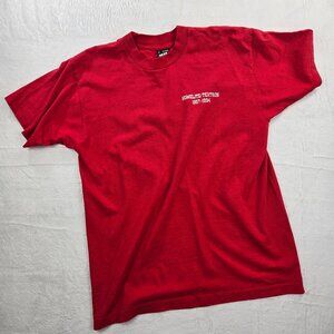 Vintage 1994 Tee Red Short Short Sleeve Shirt